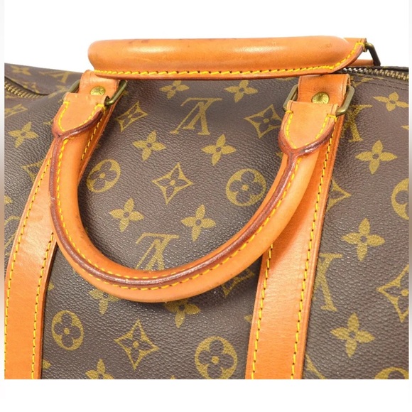 Beautiful Louis Vuitton 55 travel bag - Picture 4 of 5